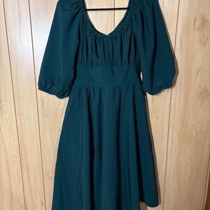 Vixen by Micheline Pitt: Vacation dress - Spruce Green
